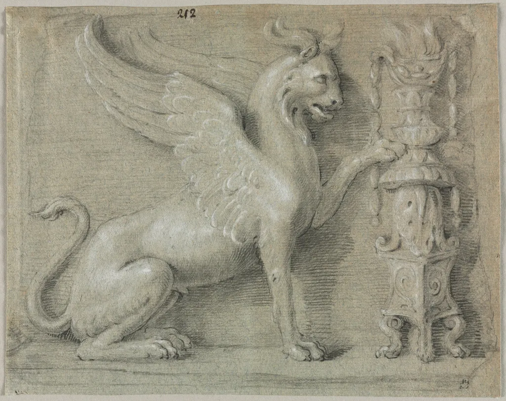 A Griffin Relief, by Unknown, 1704