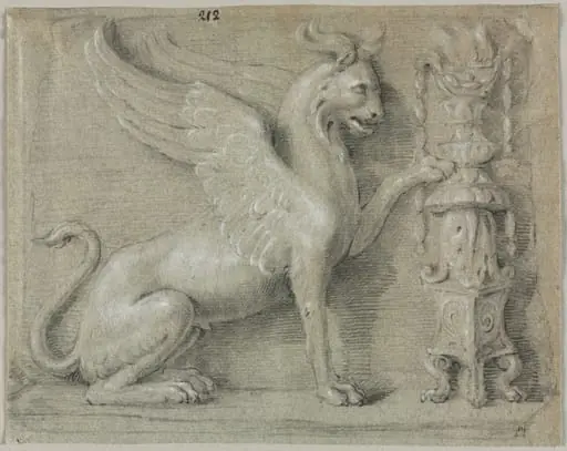 A Griffin Relief, by Unknown