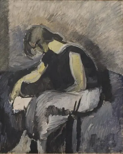 A Lady Reading, by Unknown