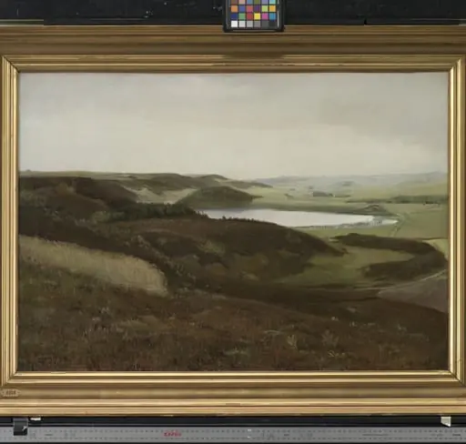 A Landscape near Bryrup, Jutland, by Unknown
