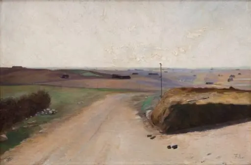 A Landscape. The Island of Mors, jutland, by Unknown