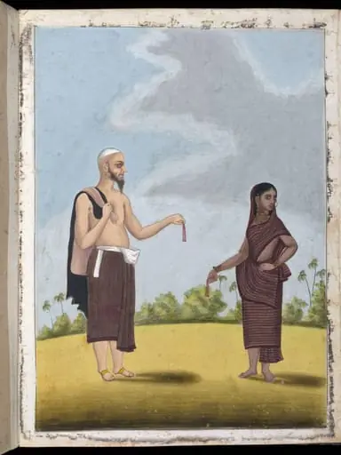 A Lubbee pedlar and his wife, by Unknown