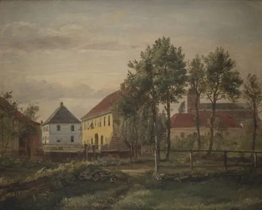 A Mill in Odense, by Unknown