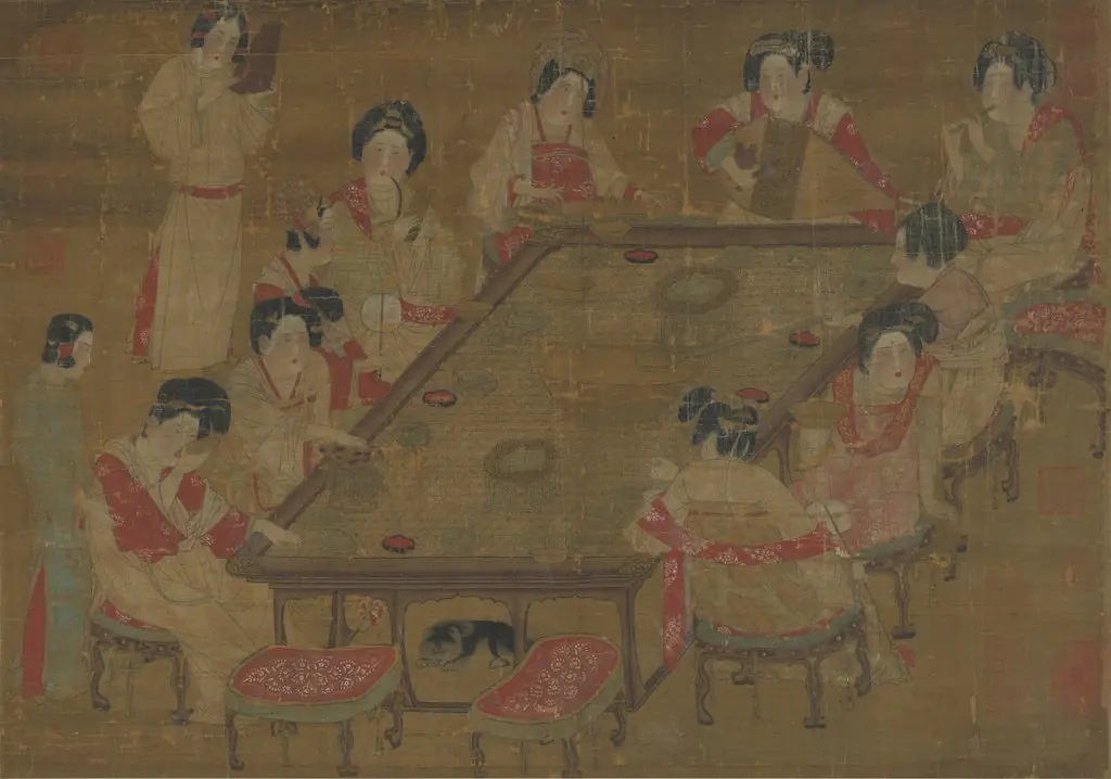 A Palace Concert, by Unknown, 850