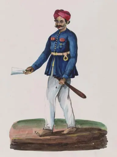 A peon, by Unknown