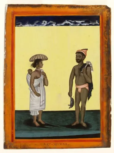 A rat-catcher and his wife, by Unknown