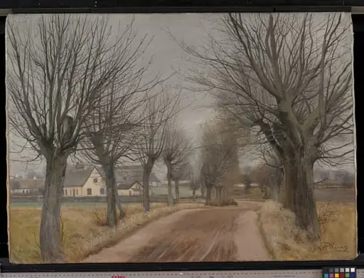 A Road near Vinderød, Zealand, by Unknown