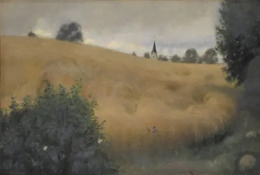 A Rye Field near Svanninge, by Unknown
