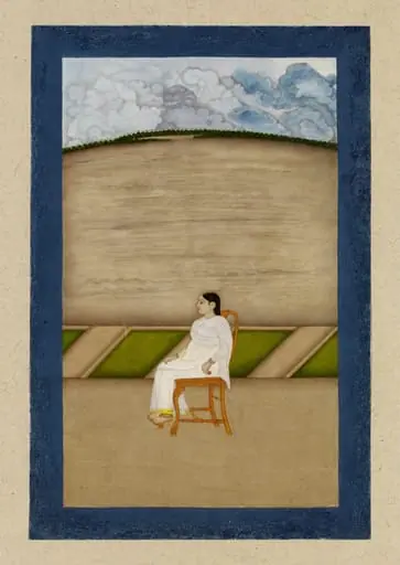 A Seated woman, by Unknown