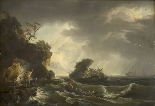 A Shipwreck, by Unknown