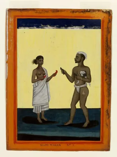 A shoemaker and his wife, by Unknown