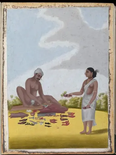 A shoemaker and his wife, by Unknown