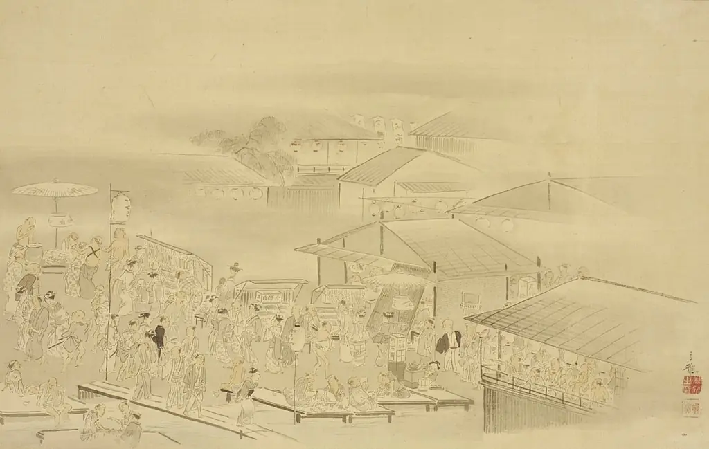 A Summer Evening by the River, by Unknown