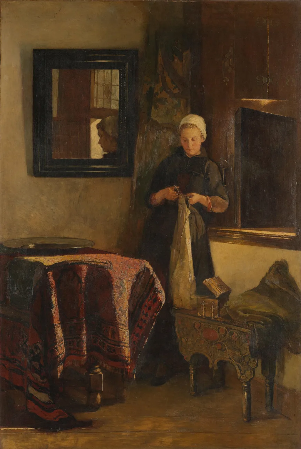 A Sunny Spot, by Unknown, unspecified, 1869