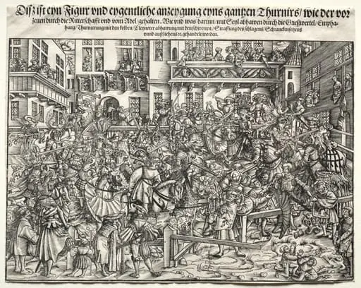 A Tournament, by Unknown