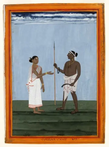 A tribal couple, by Unknown