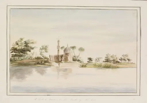 A Turkish Mosque on the Banks of the Nile, by Unknown