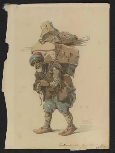 A Turkish Porter (Hamal), by Unknown