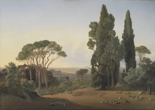 A View from Hadrian's Villa, Tivoli, by Unknown