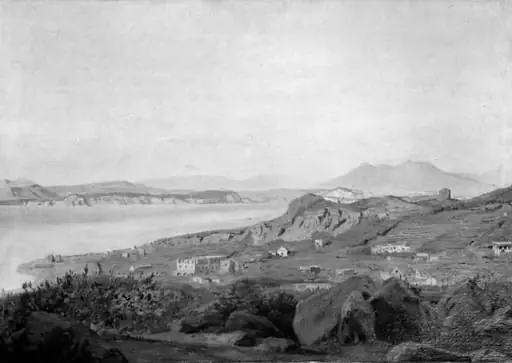 A View of Casamicciola, Ischia, by Unknown