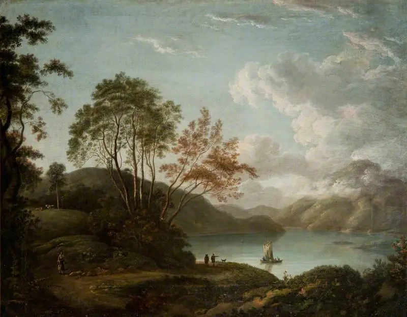A View of Loch Katrine, by Unknown