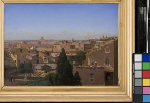 A View of Rome Seen from the Artist's Dwelling, by Unknown