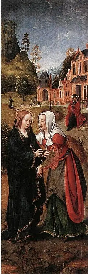A Visitação (Groeninge), by Unknown
