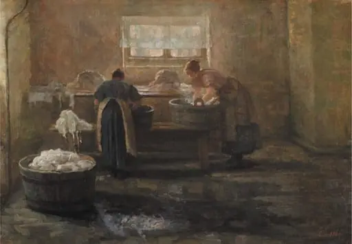 A Wash House, by Unknown