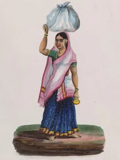 A washerman's wife, by Unknown