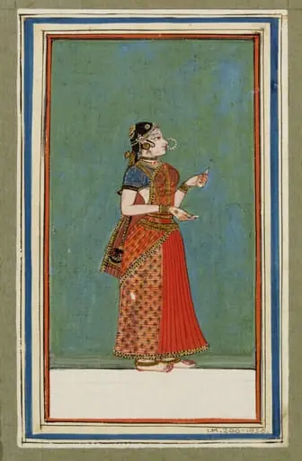 A woman, by Unknown