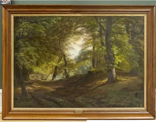 A Wood near Frederiksborg Castle, by Unknown