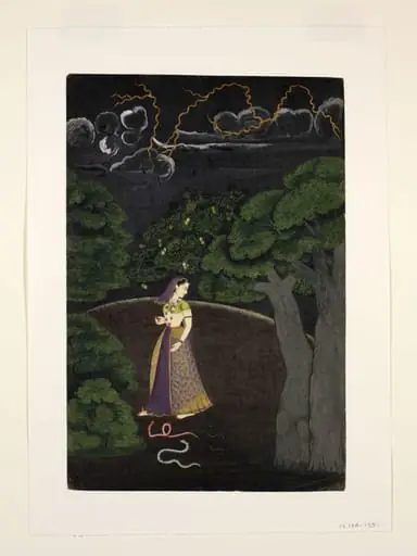 Abhisarika Nayika, by Unknown
