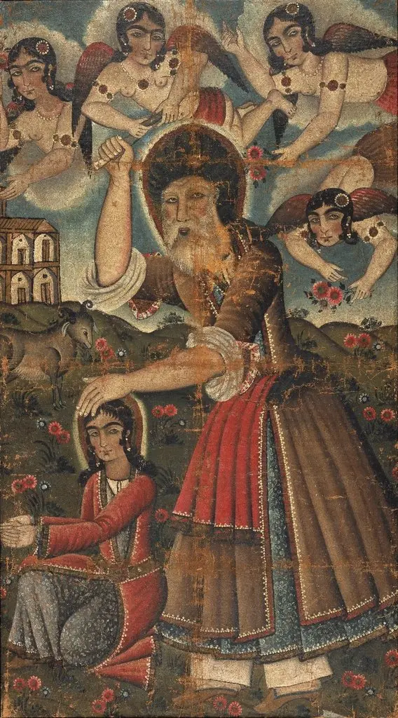 Abraham and Ismail, by Unknown