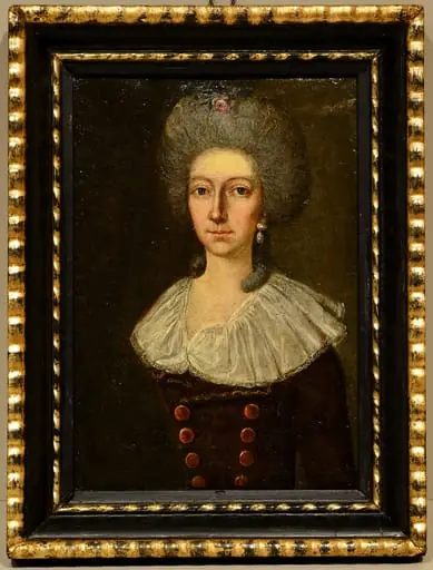 Äbtissin Auguste Dorothea von Braunschweig-Wolfenbüttel, by Unknown, 1750