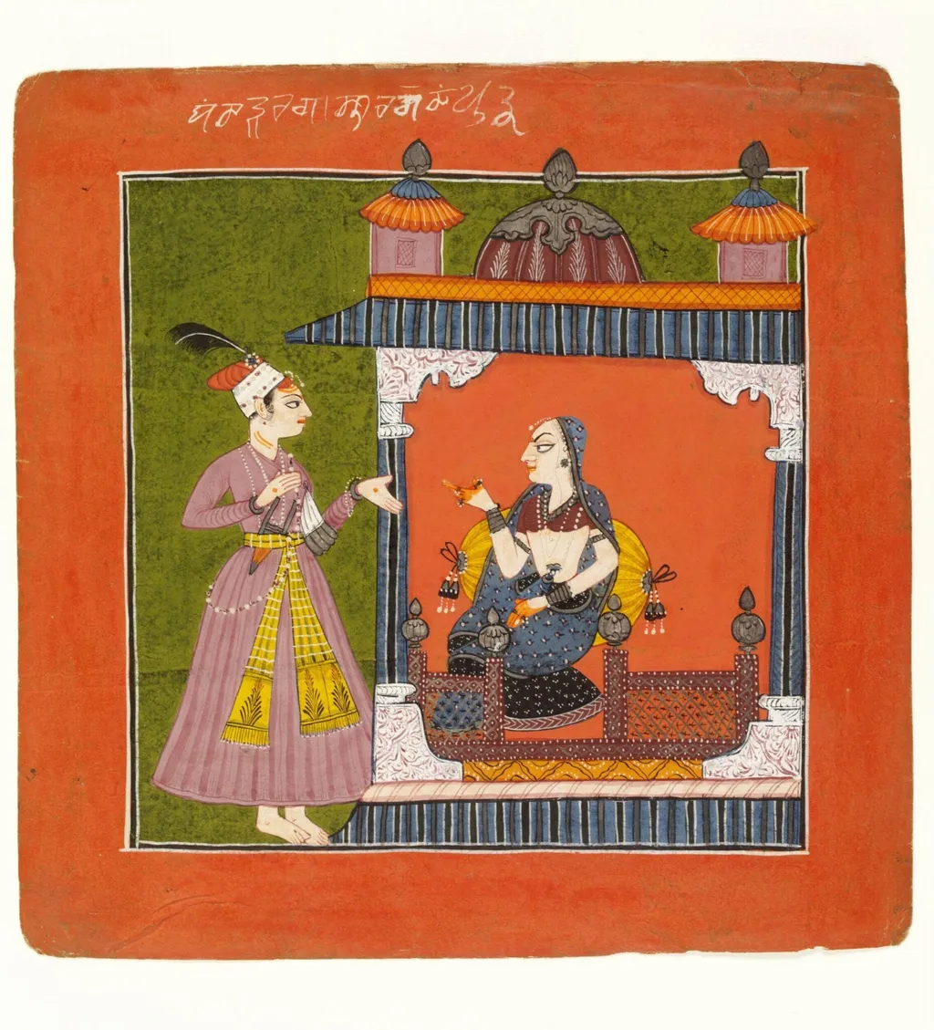 Achanda Raga, by Unknown, paint, 1700