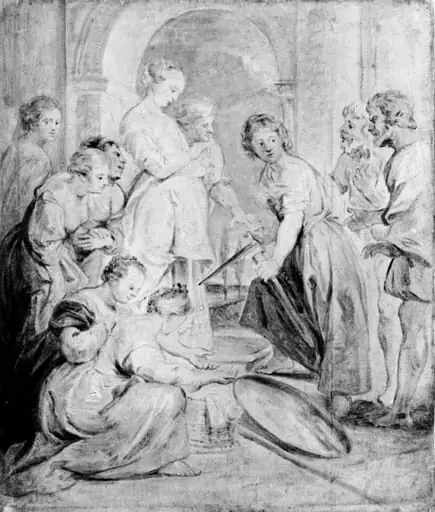 Achilles among the Daughters of Lycomedes, by Unknown