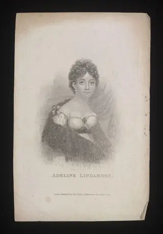 Adeline Lindamore, by Unknown, 1