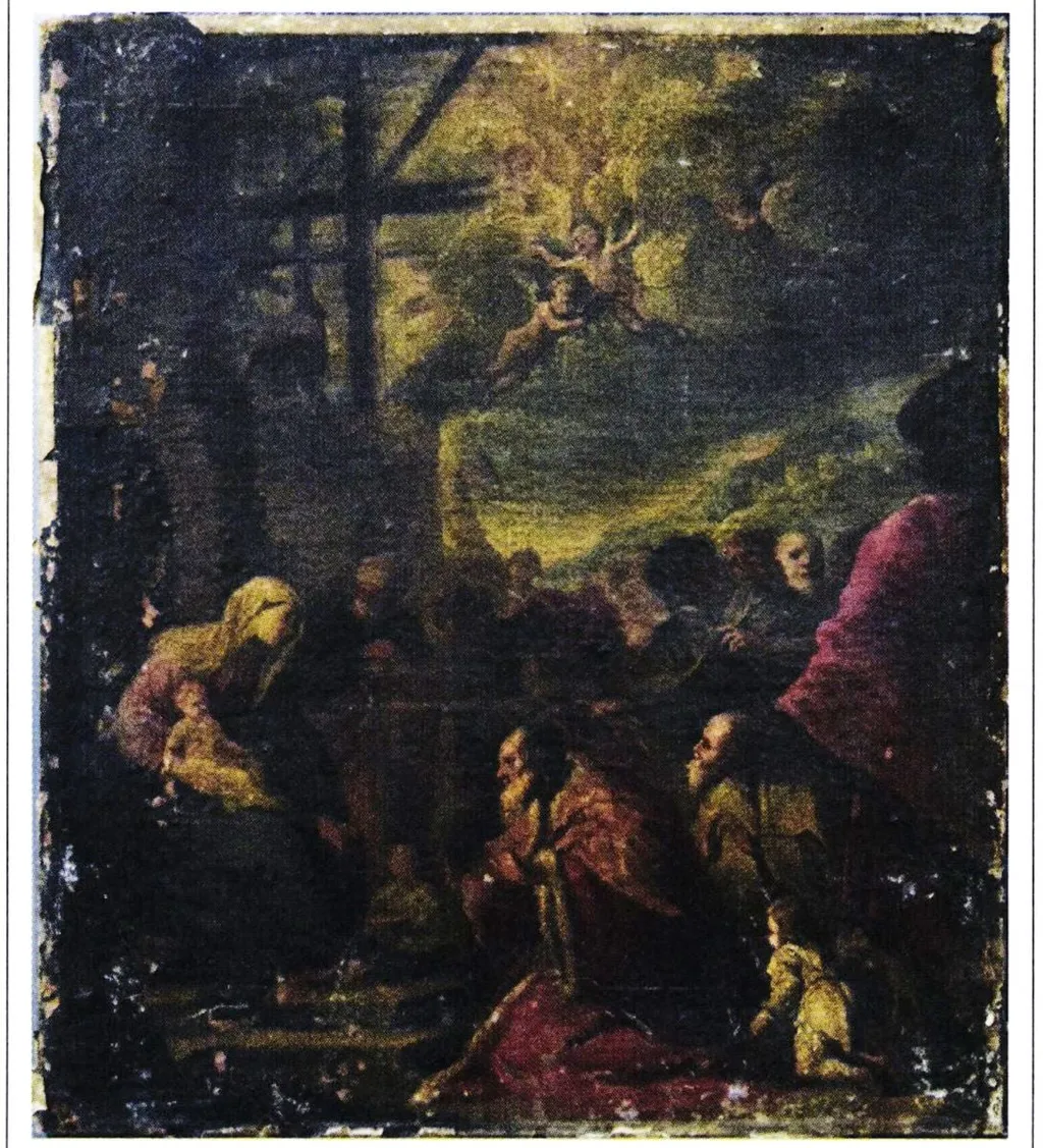 Adorația magilor, by Unknown, 1850