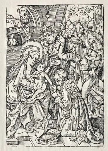 Adoration of the Kings, by Unknown