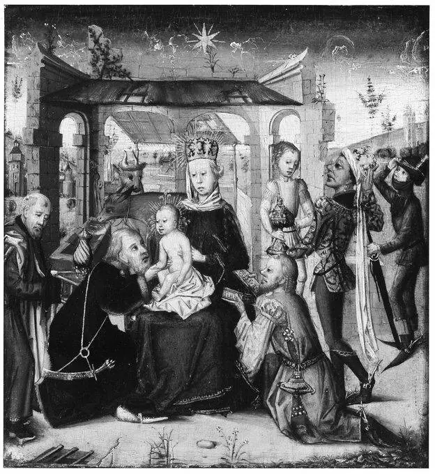 Adoration of the Magi, by Unknown