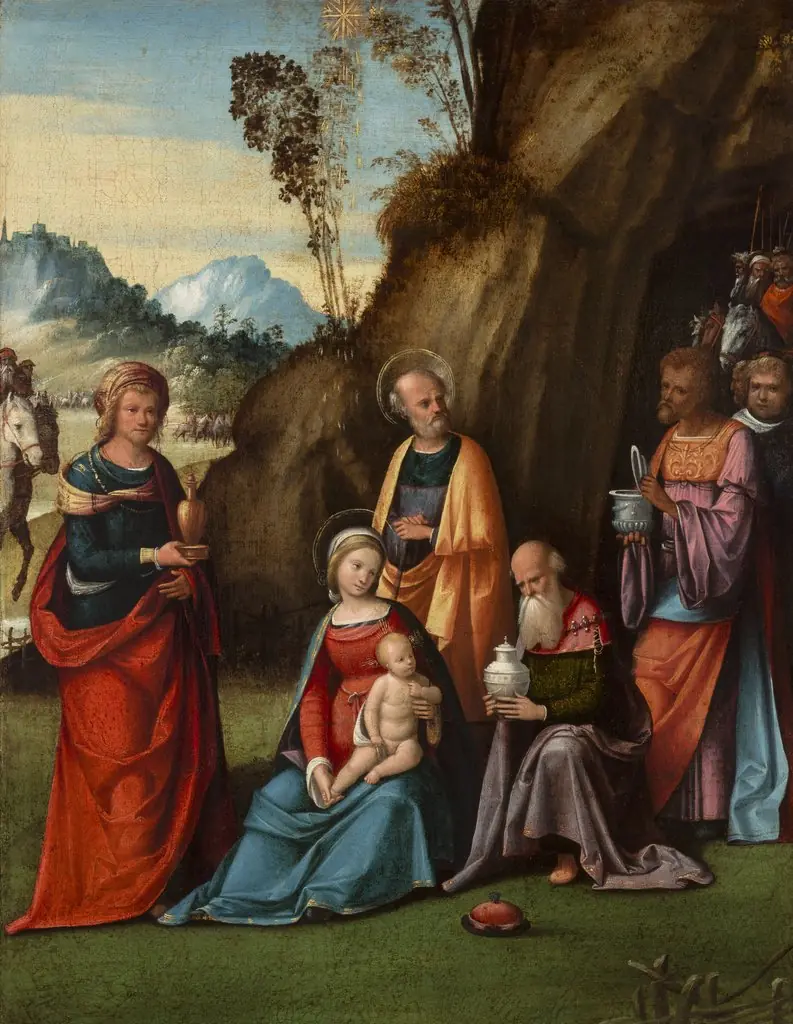 Adoration of the Magi, by Unknown
