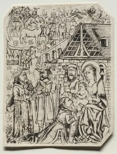 Adoration of the Magi, by Unknown