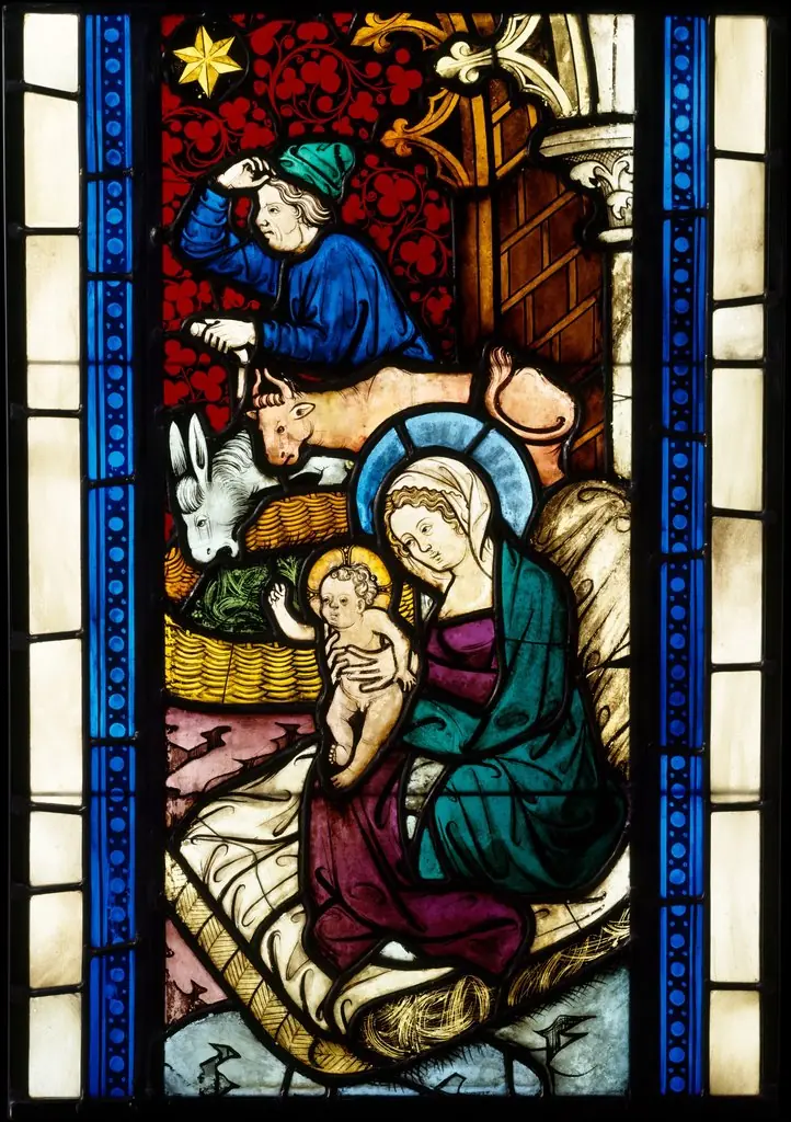 Adoration of the Magi from Seven Scenes from the Life of Christ, by Unknown, 1396