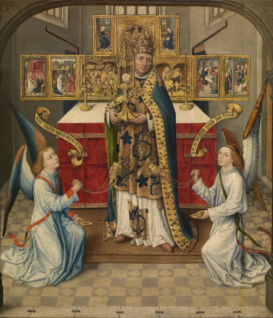 Adoration of the Sacrament, by Unknown
