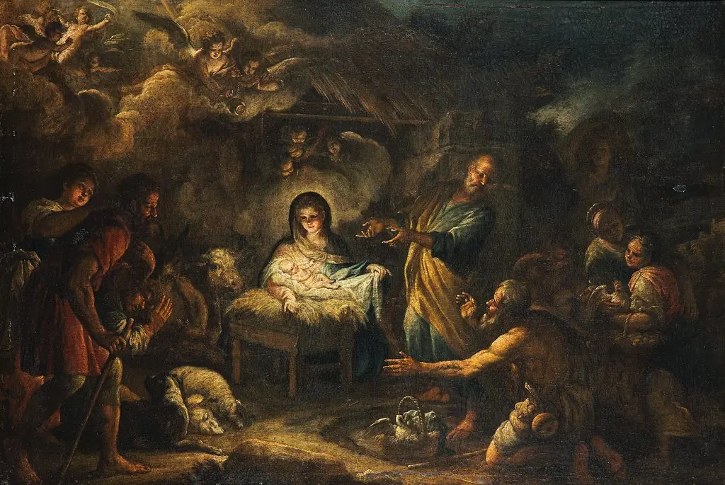 Adoration of the Sheperds, by Unknown