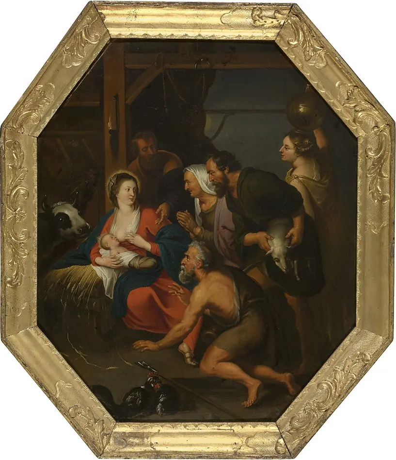 Adoration of the shephards, by Unknown, 1620