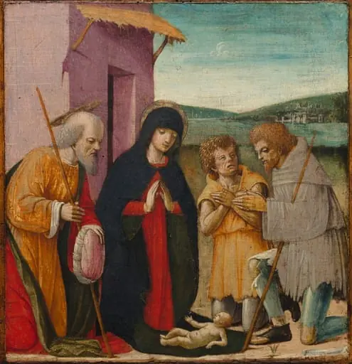 Adoration of the Shepherds, by Unknown