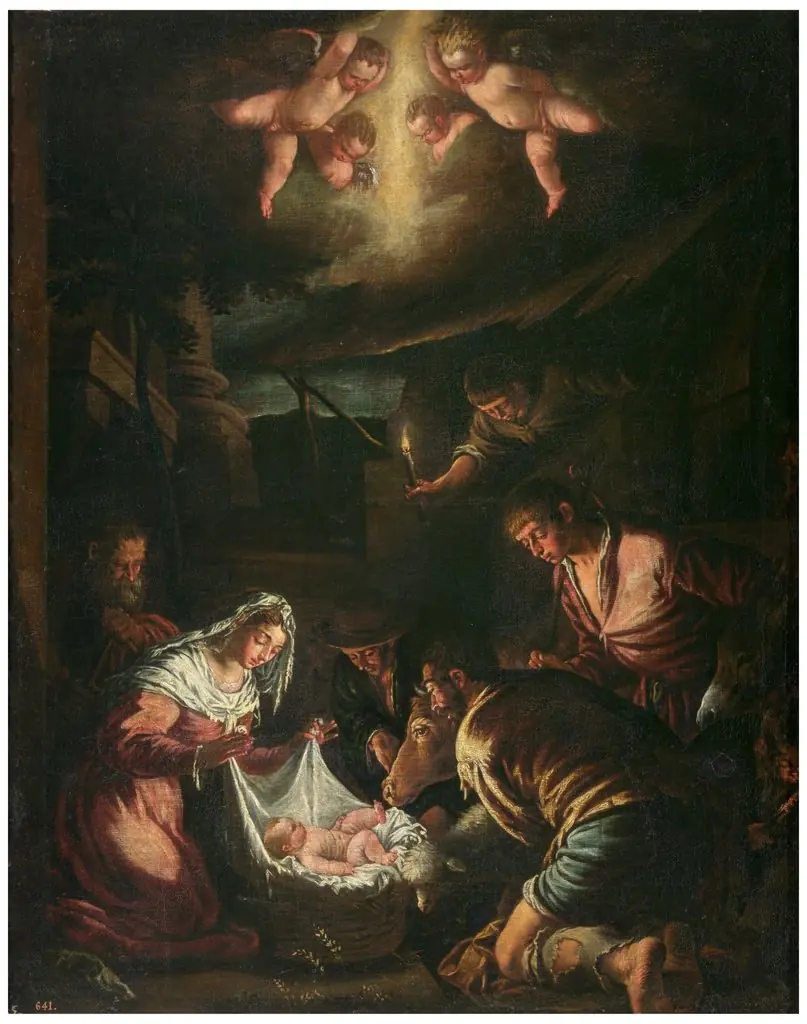 Adoration of the Shepherds, by Unknown