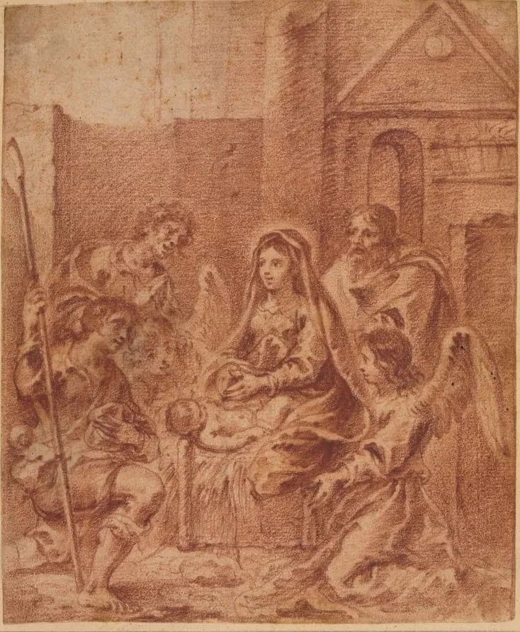 Adoration of the Shepherds, by Unknown, 1704