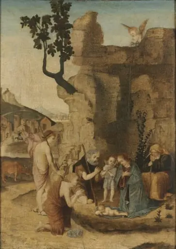 Adoration of the Shepherds, by Unknown